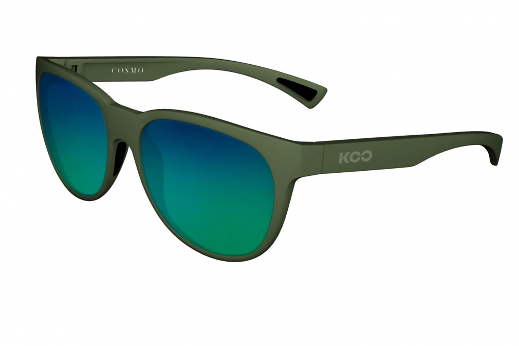 Очки солнцезащитные KOO COSMO (olive green matt/green mirror)