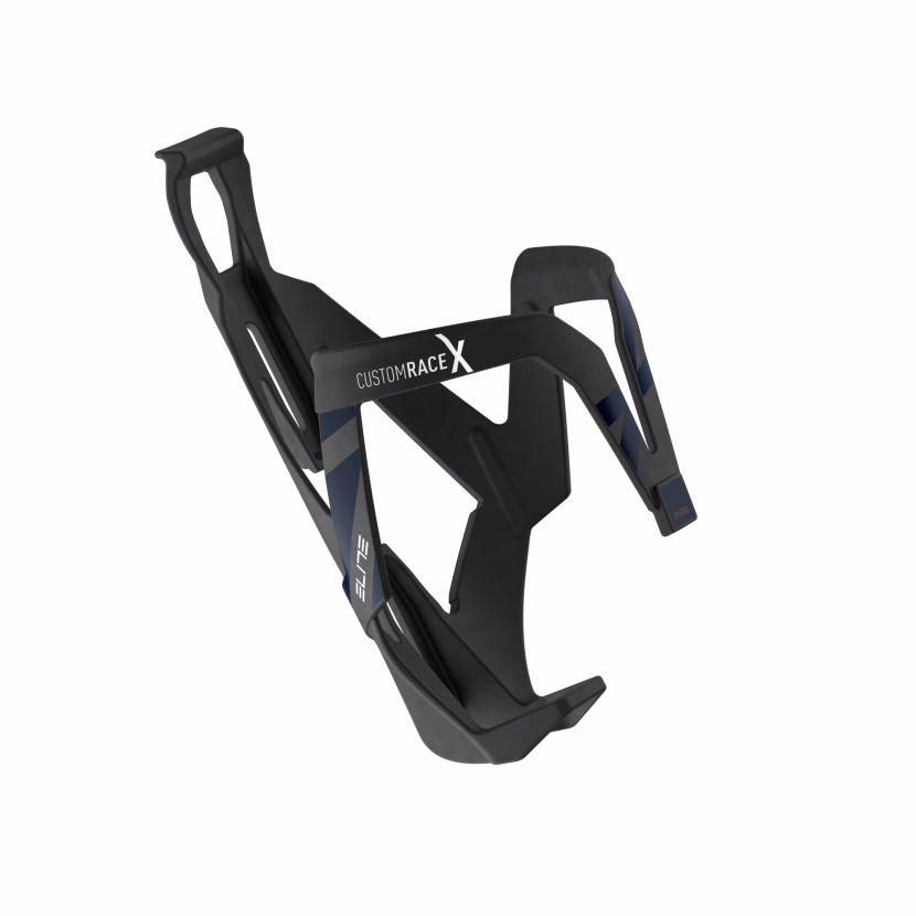 Флягодержатель Elite CUSTOM RACE X (чёрный/ синий)