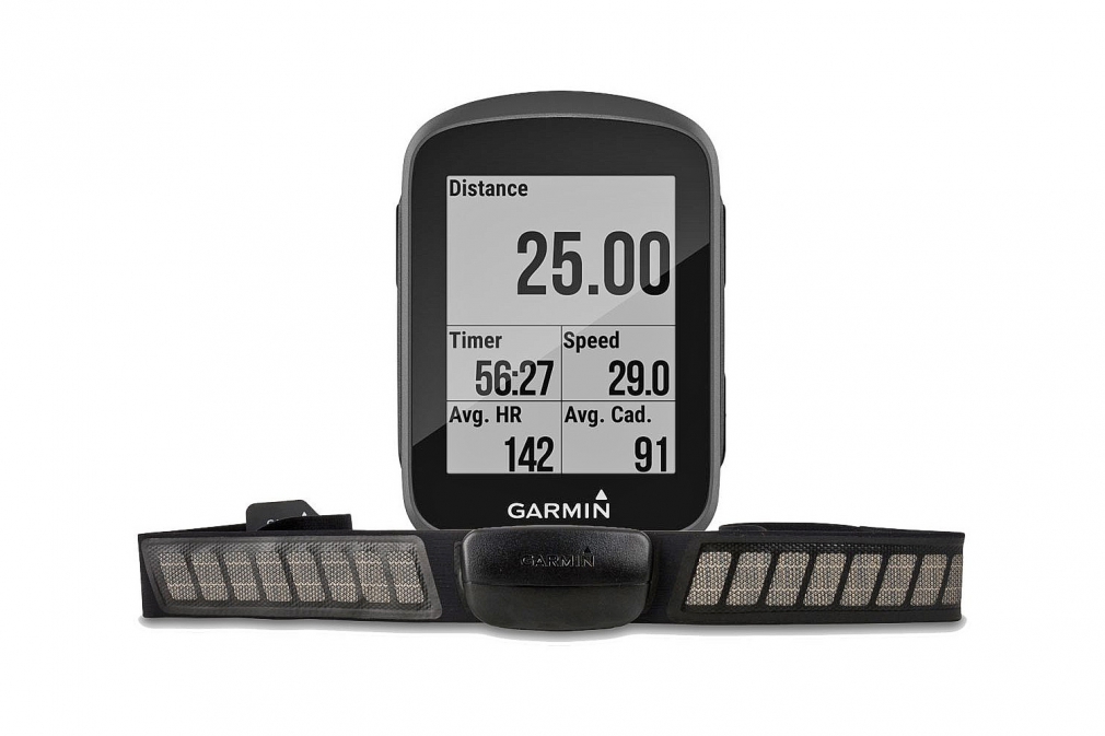 Велокомпьютер Garmin EDGE 130 HRM BUNDLE