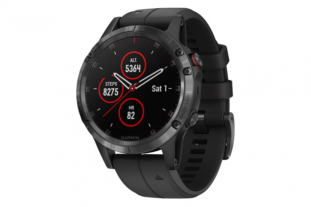 Спортивные часы Garmin FENIX 5X PLUS SAPPHIRE (чёрные)