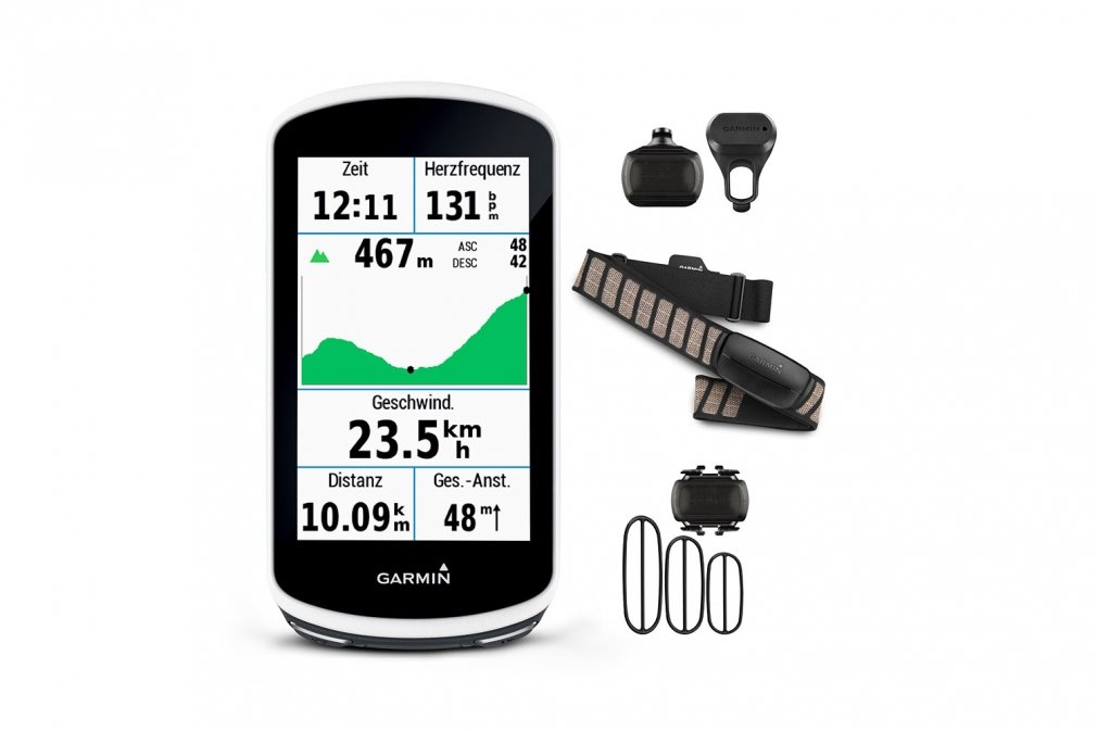 Велокомпьютер Garmin EDGE 1030 BUNDLE