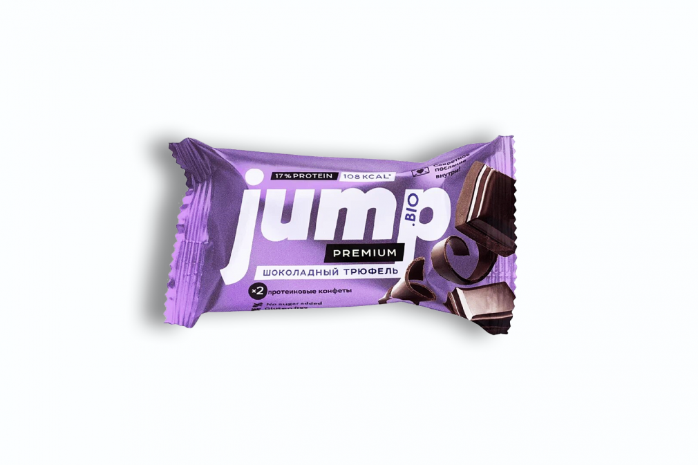 Протеиновая конфета JUMP PREMIUM (шоколадный трюфель)