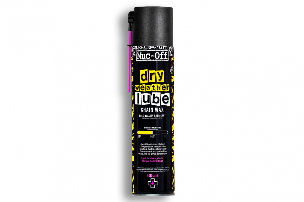 Аэрозоль для смазки цепи Muc-Off DRY WEATHER LUBE AEROSOL (400 мл)