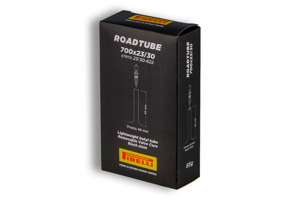 Велосипедная камера PIRELLI ROADTUBE (700x23/30C, ниппель 48 мм)