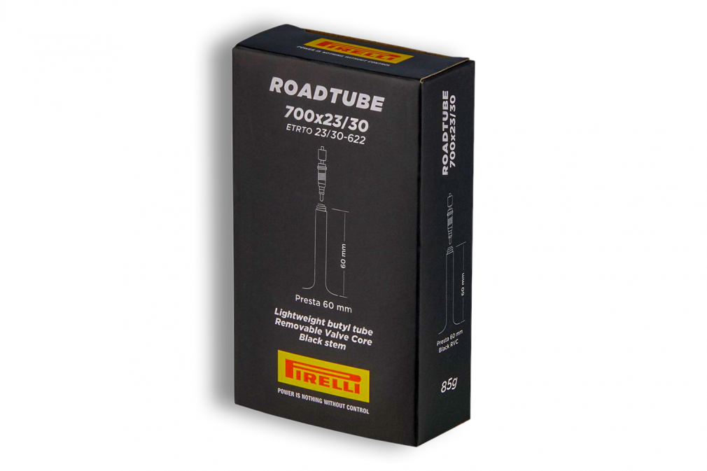 Велосипедная камера PIRELLI ROADTUBE (700x23/30C, ниппель 60 мм)