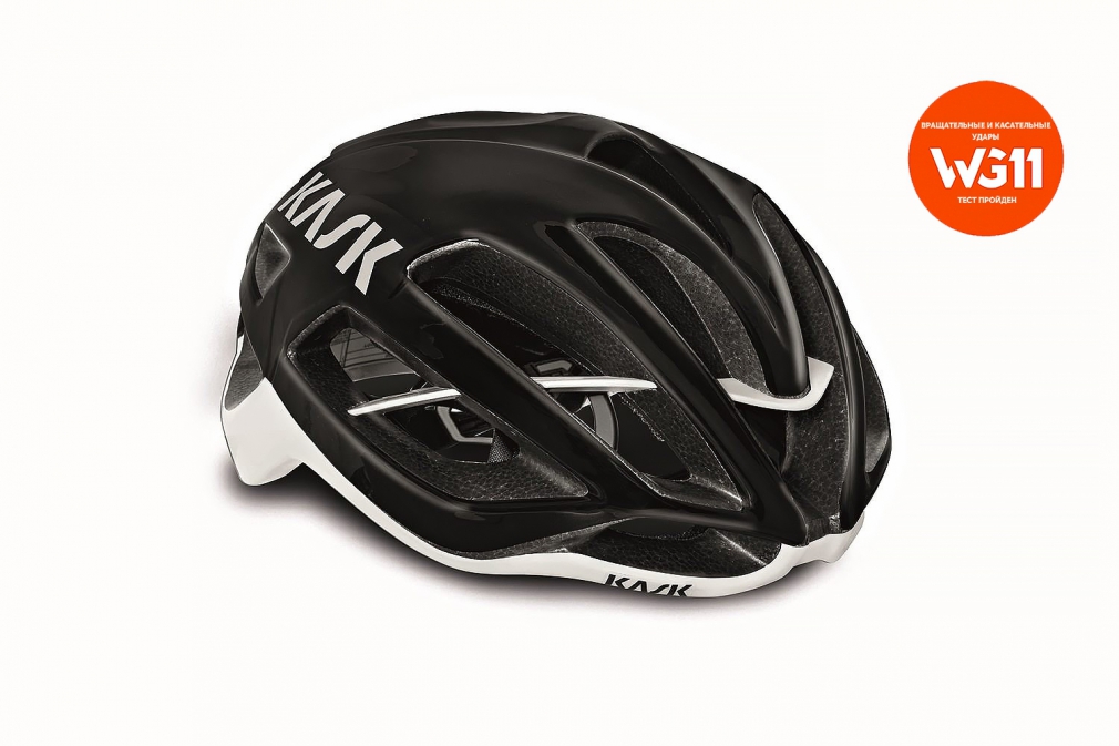 Велошлем Kask PROTONE (чёрно-белый)