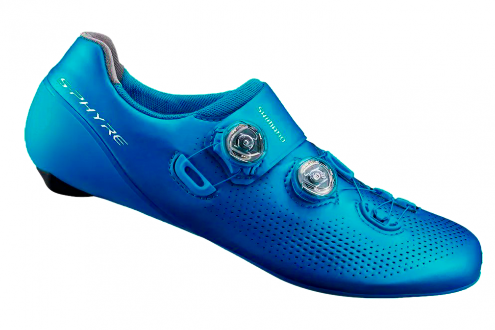 Шоссейные велотуфли Shimano SH-RC901 (голубые)