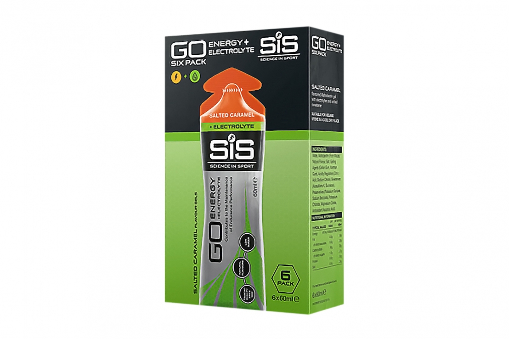 Энергетический гель SiS GO+ELECTROLYTE GELS PACK (солёная карамель)