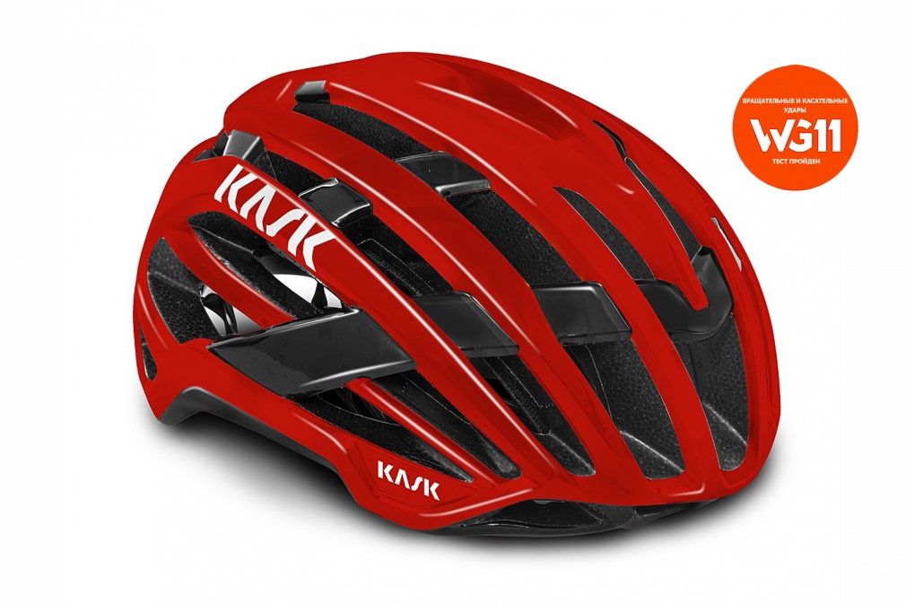 Велошлем KASK VALEGRO (красный)