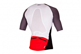 Топ для триатлона Zerod RACER TT SINGLET gry/red