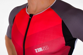 Топ для триатлона Zerod RACER TT SINGLET gry/red