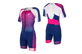 Стартовый комбинезон Zerod RACER TT SUIT WOMAN blu/pnk