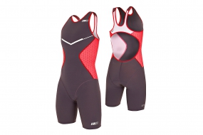 Стартовый комбинезон Zerod RACER TRISUIT WOMAN gry/red