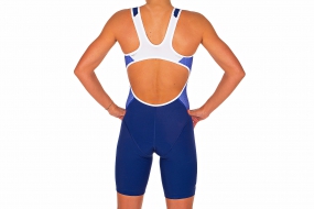 Стартовый комбинезон Zerod RACER TRISUIT WOMAN blu/wht