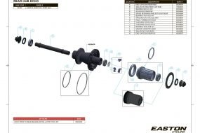 Ось для ступицы Easton AXLE ECHO REAR QR