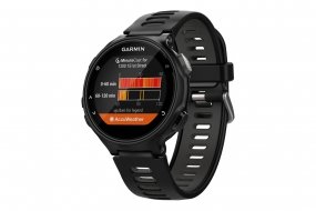 Спортивные часы Garmin FORERUNNER 735XT HRM RUN (чёрные)