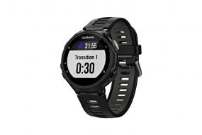 Спортивные часы Garmin FORERUNNER 735XT HRM TRI SWIM (чёрные)