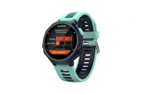 Спортивные часы Garmin FORERUNNER 735XT HRM TRI SWIM (аквамарин)