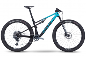 Велосипед BMC FOURSTROKE 01 ONE (бирюзовый/чёрный) SRAM X01 EAGLE AXS  DT SWISS XRC 1501 (2023)