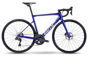 Шоссейный велосипед BMC TEAMMACHINE SLR THREE (синий/серебристый) SHIMANO ULTEGRA Di2 12s BMC XRD-522 (2023)