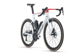 Велосипед BMC TIMEMACHINE 01 ROAD TWO (белый/чёрный/красный) SHIMANO ULTEGRA Di2 12s BMC CRD-501 SL (2023)
