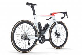 Велосипед BMC TIMEMACHINE 01 ROAD TWO (белый/чёрный/красный) SHIMANO ULTEGRA Di2 12s BMC CRD-501 SL (2023)