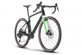 Велосипед BMC URS 01 FOUR (чёрный/зелёный) SRAM RIVAL eTAP AXS EAGLE DT SWISS G1800 SPLINE (2023)