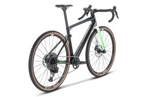 Велосипед BMC URS 01 FOUR (чёрный/зелёный) SRAM RIVAL eTAP AXS EAGLE DT SWISS G1800 SPLINE (2023)