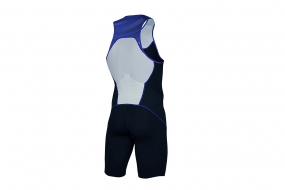 Стартовый комбинезон Zerod START TRISUIT FRONT ZIP blk/blu