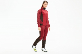 Штаны BIVIUM БАЛАНС 2.0 ЖЕНСКИЕ (бордовые/кофейные)