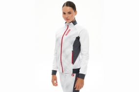 Куртка BIVIUM БАЛАНС 3.0 (женская, белая/серая)