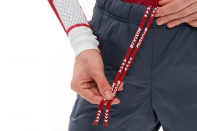 Спортивные штаны BIVIUM КЛАССИК 2.0 (женские, серые/красные)