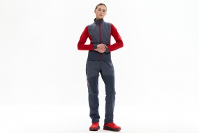 Спортивные штаны BIVIUM КЛАССИК 2.0 (женские, серые/красные)