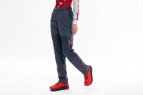 Спортивные штаны BIVIUM КЛАССИК 2.0 (женские, серые/красные)