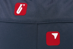 Спортивные штаны BIVIUM КЛАССИК 2.0 (женские, серые/красные)