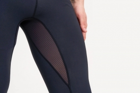 Беговые штаны BIVIUM КРОСС 2.0 (мужские, чёрные)