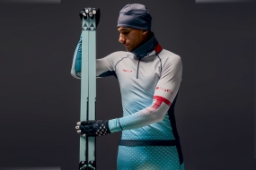 Костюм BIVIUM ЭНЕРГИЯ 2.0 (мужской, белый/голубой/красный)