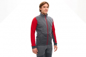 Мужская куртка BIVIUM КЛАССИК 2.0 (мужская, серая/красная)
