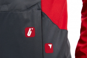 Женская куртка BIVIUM КЛАССИК 2.0 (женская, серая/красная)