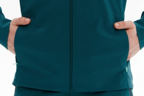 Беговая куртка BIVIUM КОМПАКТ 3.0 (мужская, сине-зелёная)