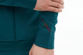 Беговая куртка BIVIUM КОМПАКТ 3.0 (мужская, сине-зелёная)