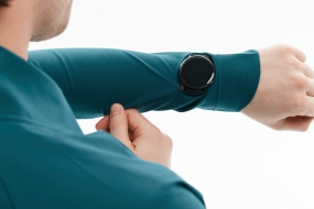 Беговая куртка BIVIUM КОМПАКТ 3.0 (мужская, сине-зелёная)