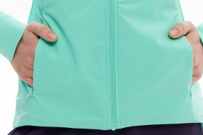 Беговая куртка BIVIUM КОМПАКТ 3.0 (женская, мятная)