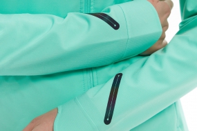 Беговая куртка BIVIUM КОМПАКТ 3.0 (женская, мятная)