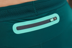 Тайтсы BIVIUM КРОСС 3.0 мужские, сине-зелёные)