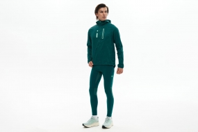 Тайтсы BIVIUM КРОСС 3.0 мужские, сине-зелёные)