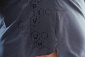 Беговые шорты BIVIUM КРОСС 3.0 (мужские, серые)