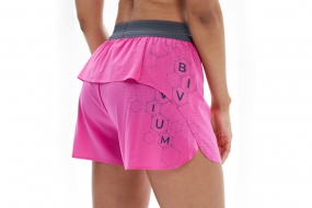 Беговые шорты BIVIUM КРОСС 3.0 (женские, фуксия)