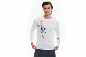 Беговая майка BIVIUM ЛАЙТ 3.0 (мужская, белая)