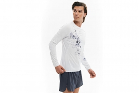 Беговая майка BIVIUM ЛАЙТ 3.0 (мужская, белая)